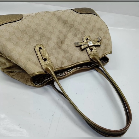 Gucci GG Monogram Princy Bow Shoulder Bag - Picture 4 of 9